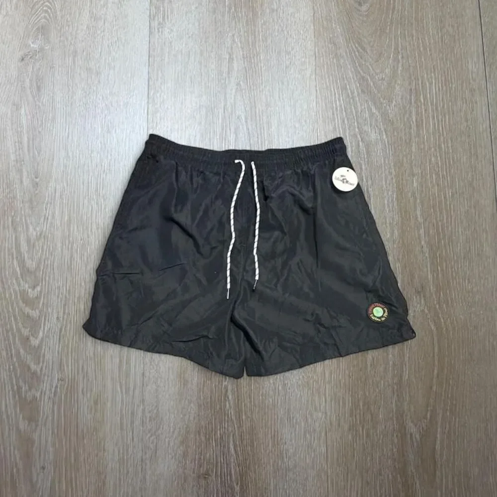 Unbranded Men's Black and Grey Swim-briefs-shorts